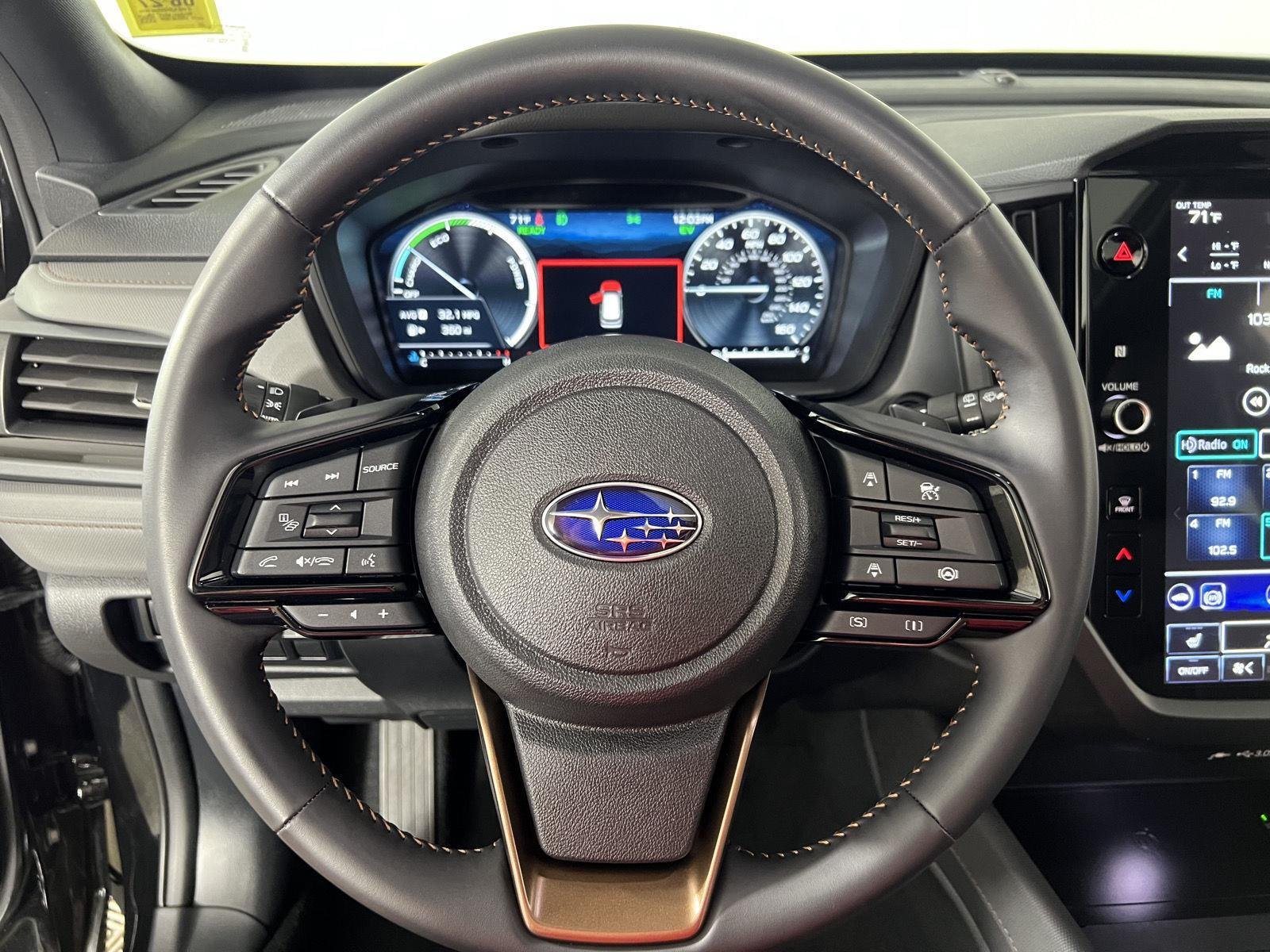 Used 2025 Crystal Black Silica Subaru Sport Hybrid image 8