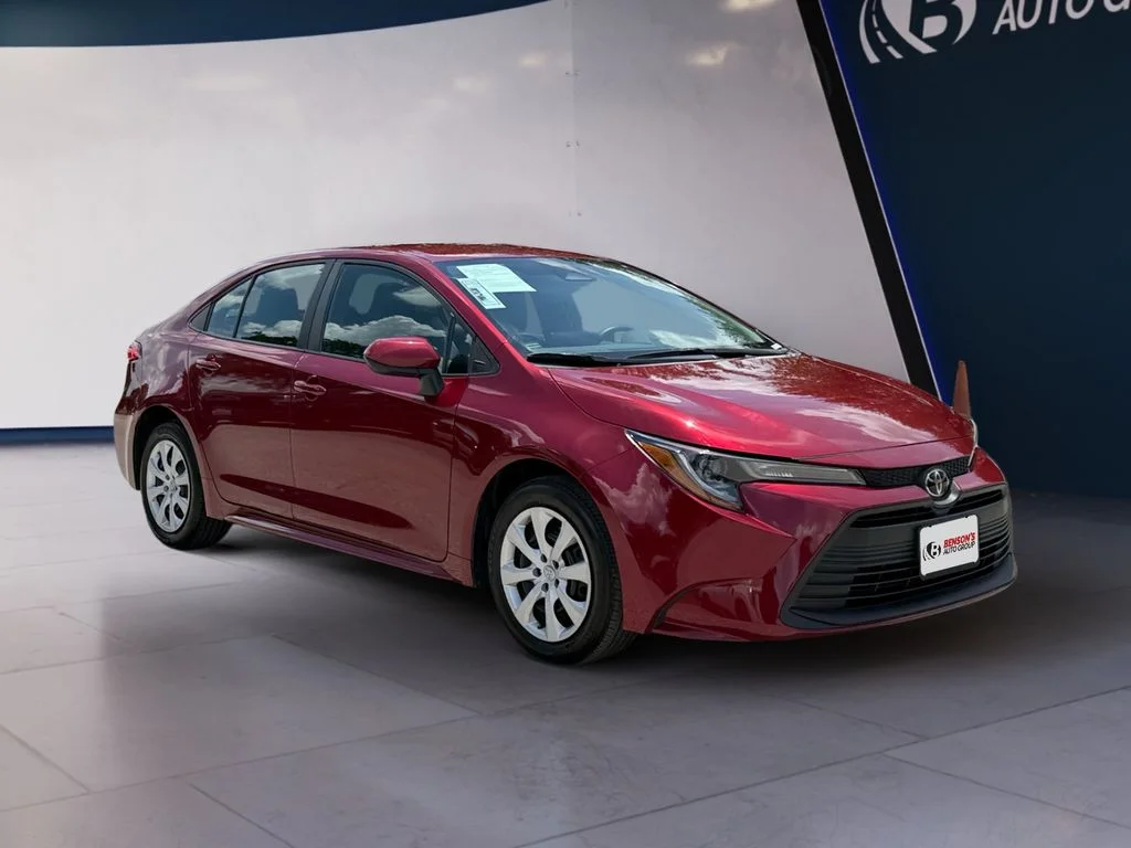 Used 2024 Red Toyota LE image 7