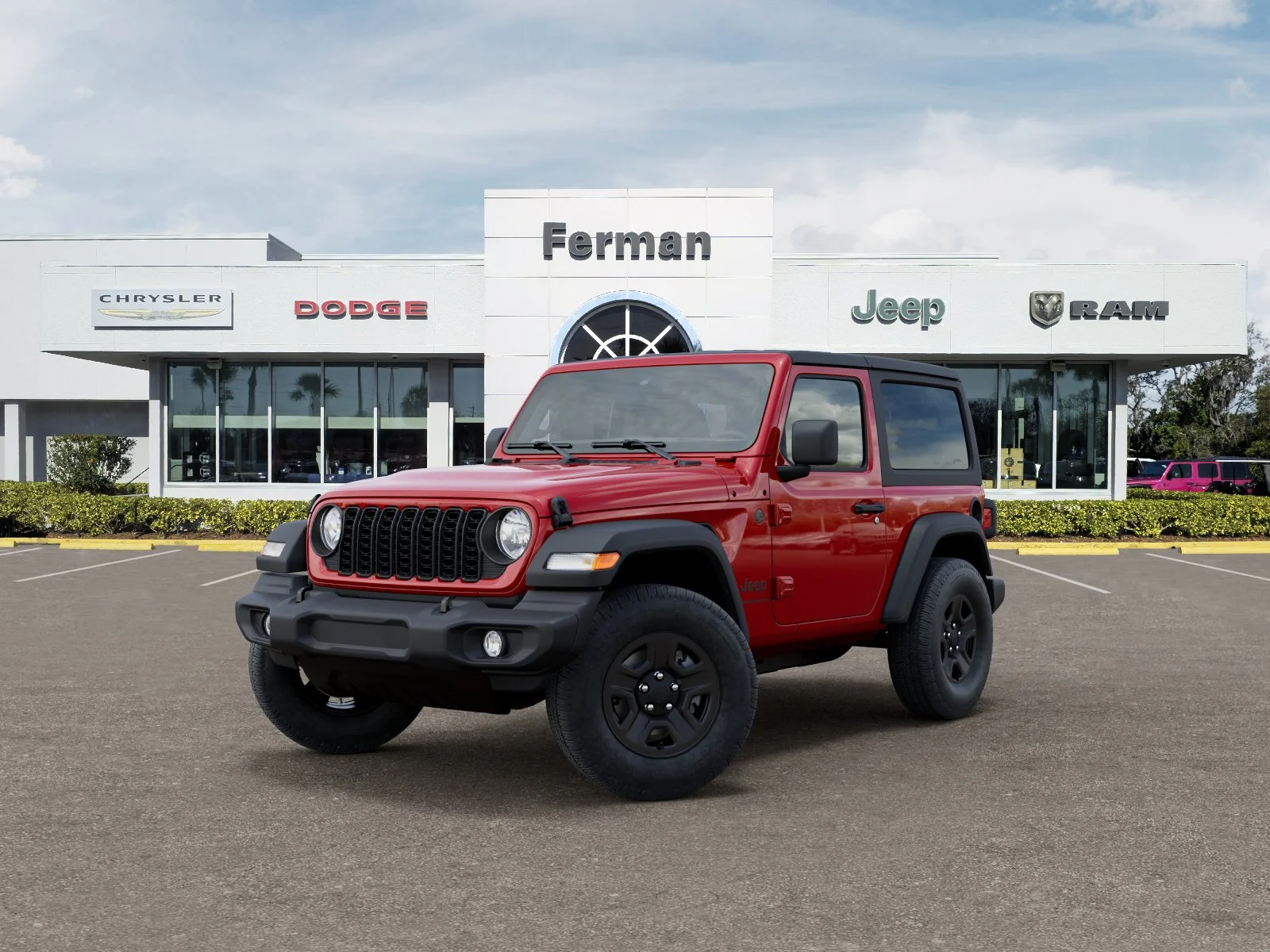 New 2026 Firecracker Red Clearcoat Jeep SPORT image 34