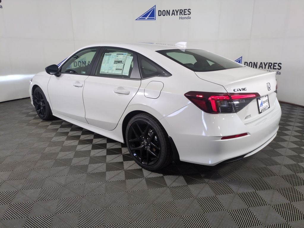 New 2026 Platinum White Pearl Honda Sport image 3