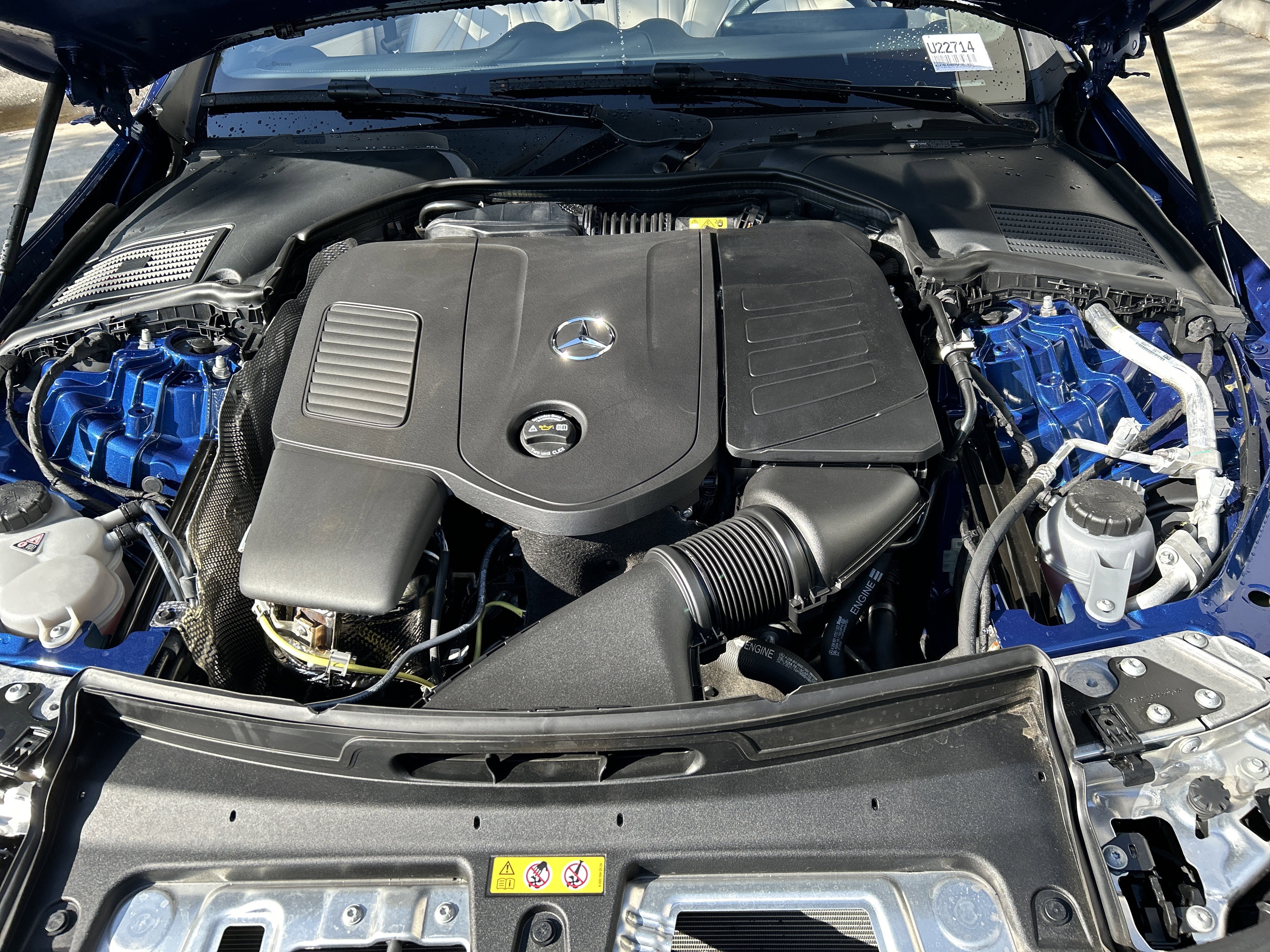 Certified Used 2025 Sterling Blue Metallic Mercedes-Benz CLE 300 4MATIC® Cabriolet image 59