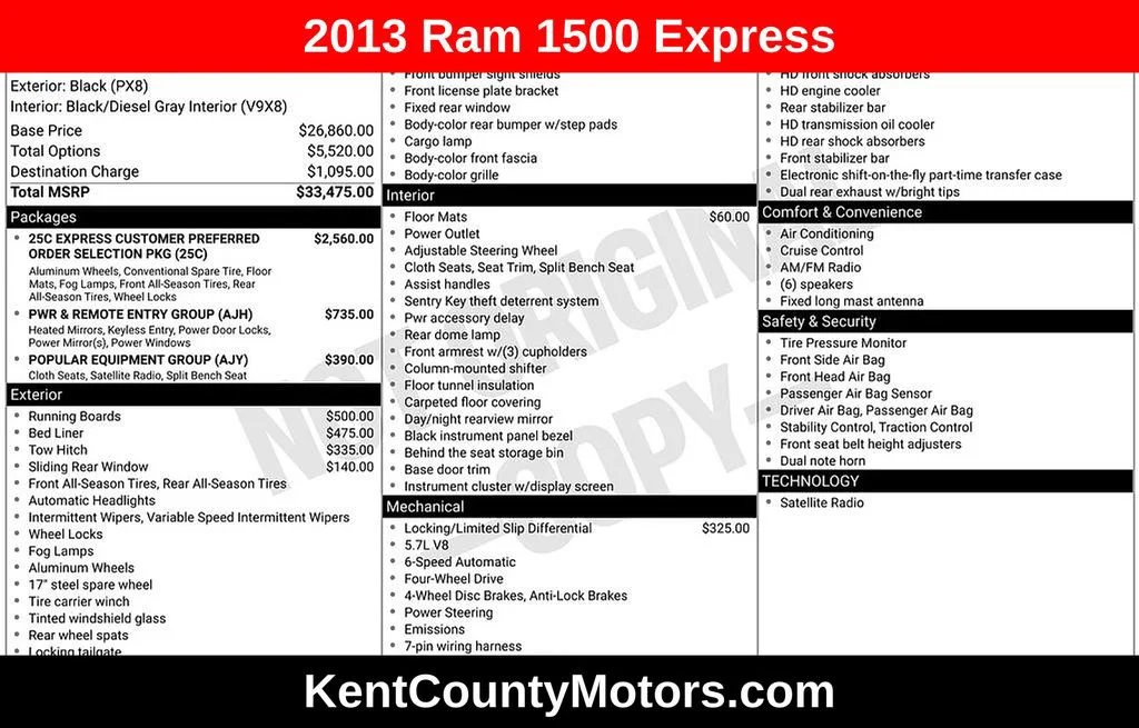 2013 RAM 1500 Tradesman 4x4 Regular Cab's photo