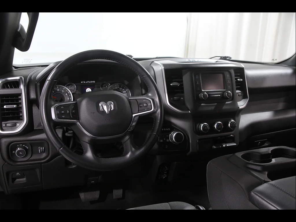 Used 2024 Diamond Black Crystal Pearl Coat Ram Big Horn image 6