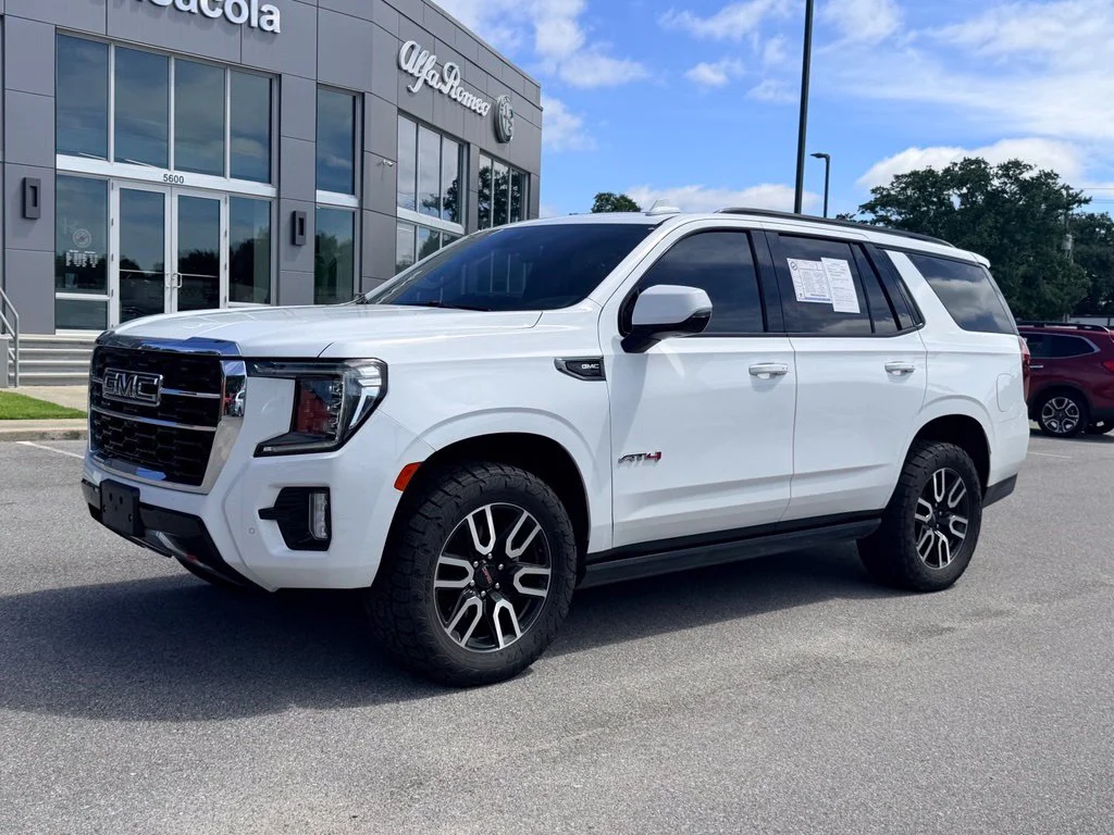 Used 2023 White GMC AT4 image 1