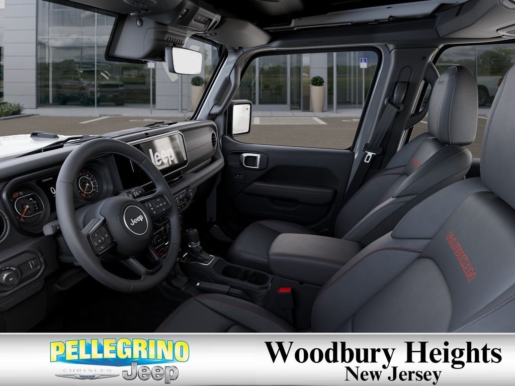 New 2026 Bright White Clear-Coat Exterior Paint Jeep Rubicon X image 22