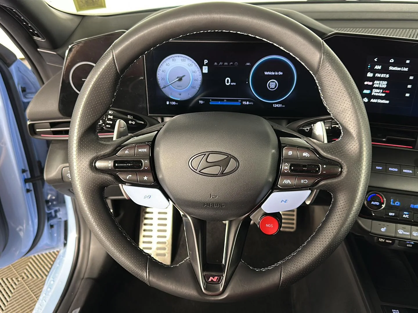 Used 2025 Performance Blue Hyundai Base image 21