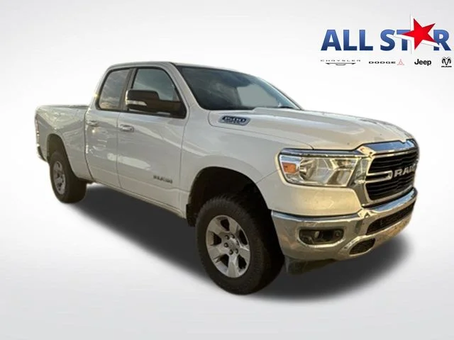 Used 2020 White Ram Big Horn/Lone Star image 1