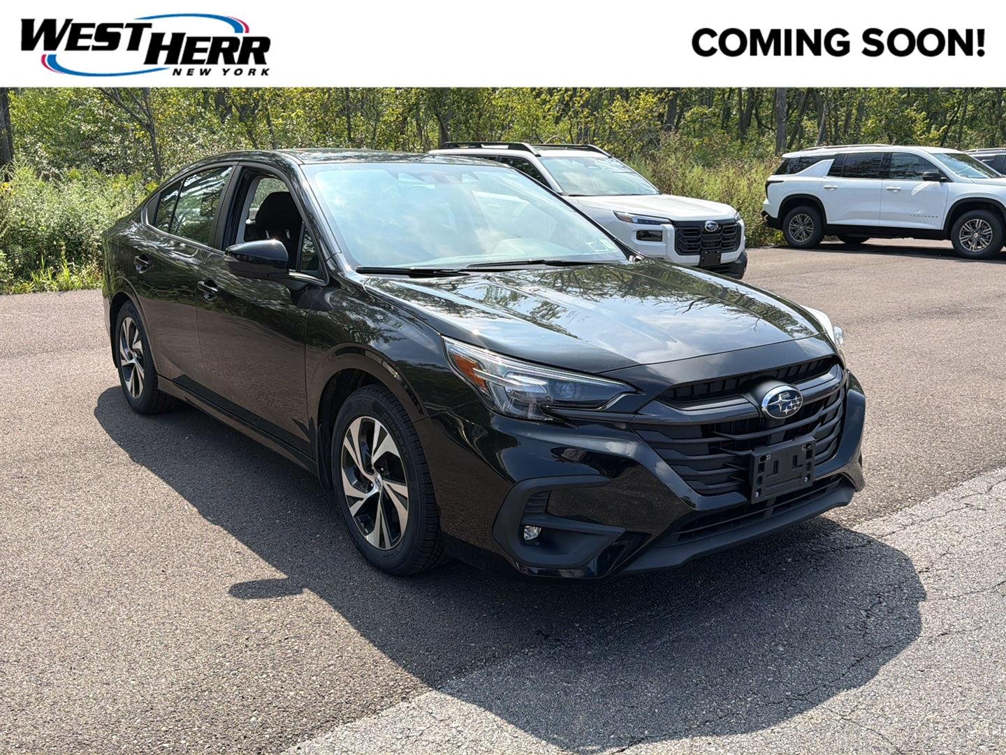 Used 2024 Crystal Black Silica Subaru Premium image 1
