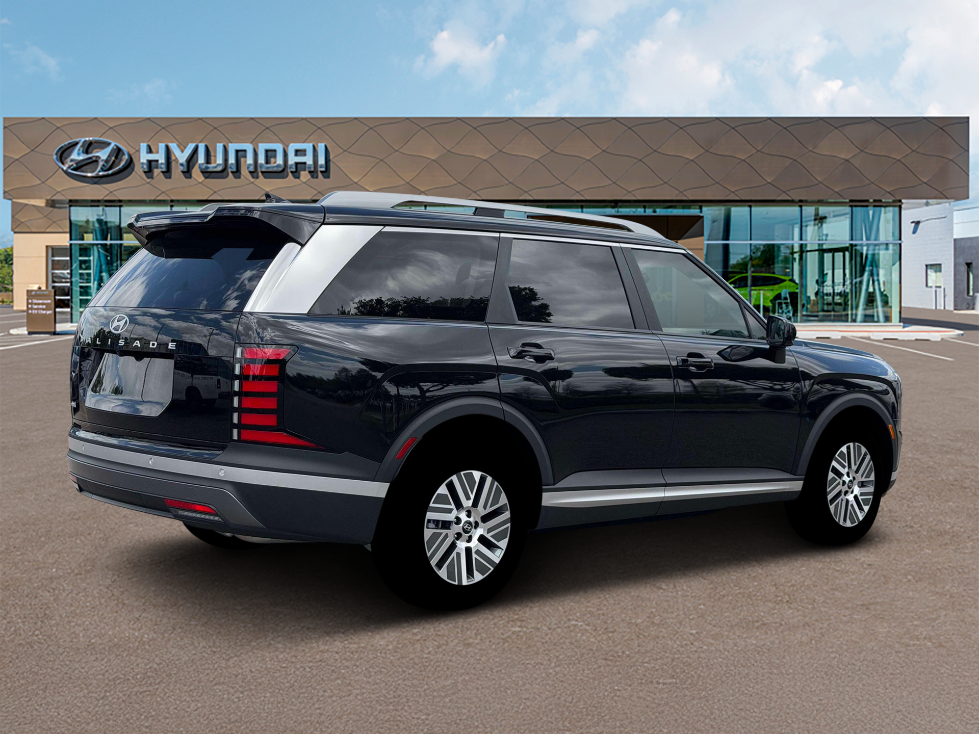 New 2026 Abyss Black Pearl Hyundai Blue SEL 7P image 9