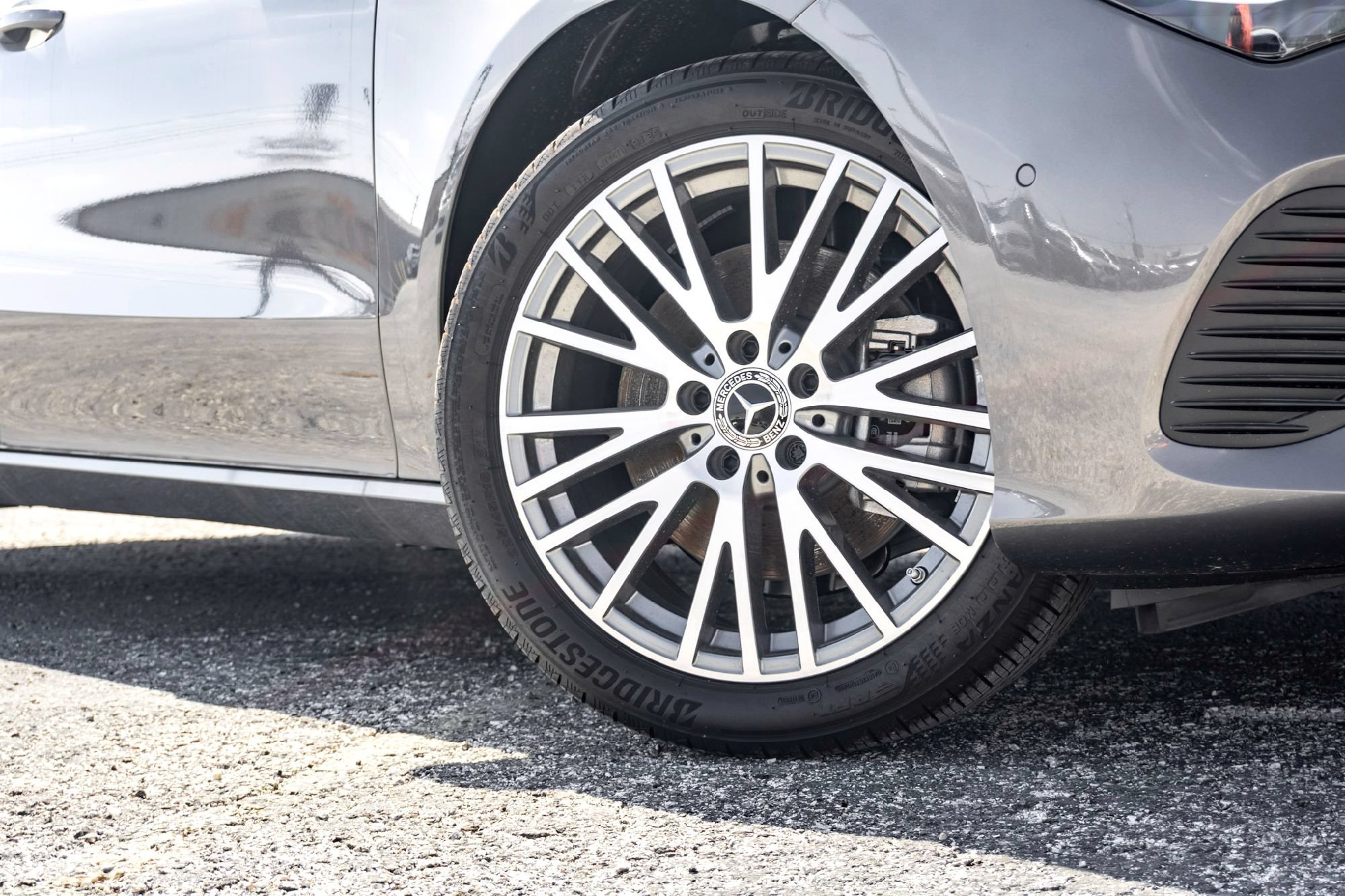 New 2026 Mountain Grey Metallic Mercedes-Benz CLA 250 image 2
