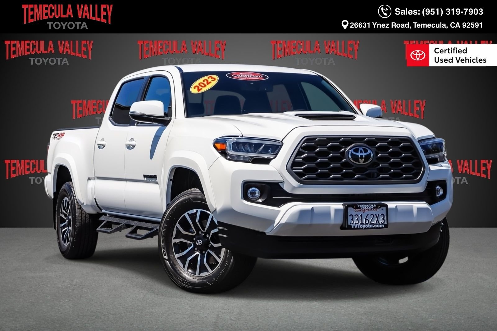 Certified Used 2023 Ice Toyota TRD Sport image 1