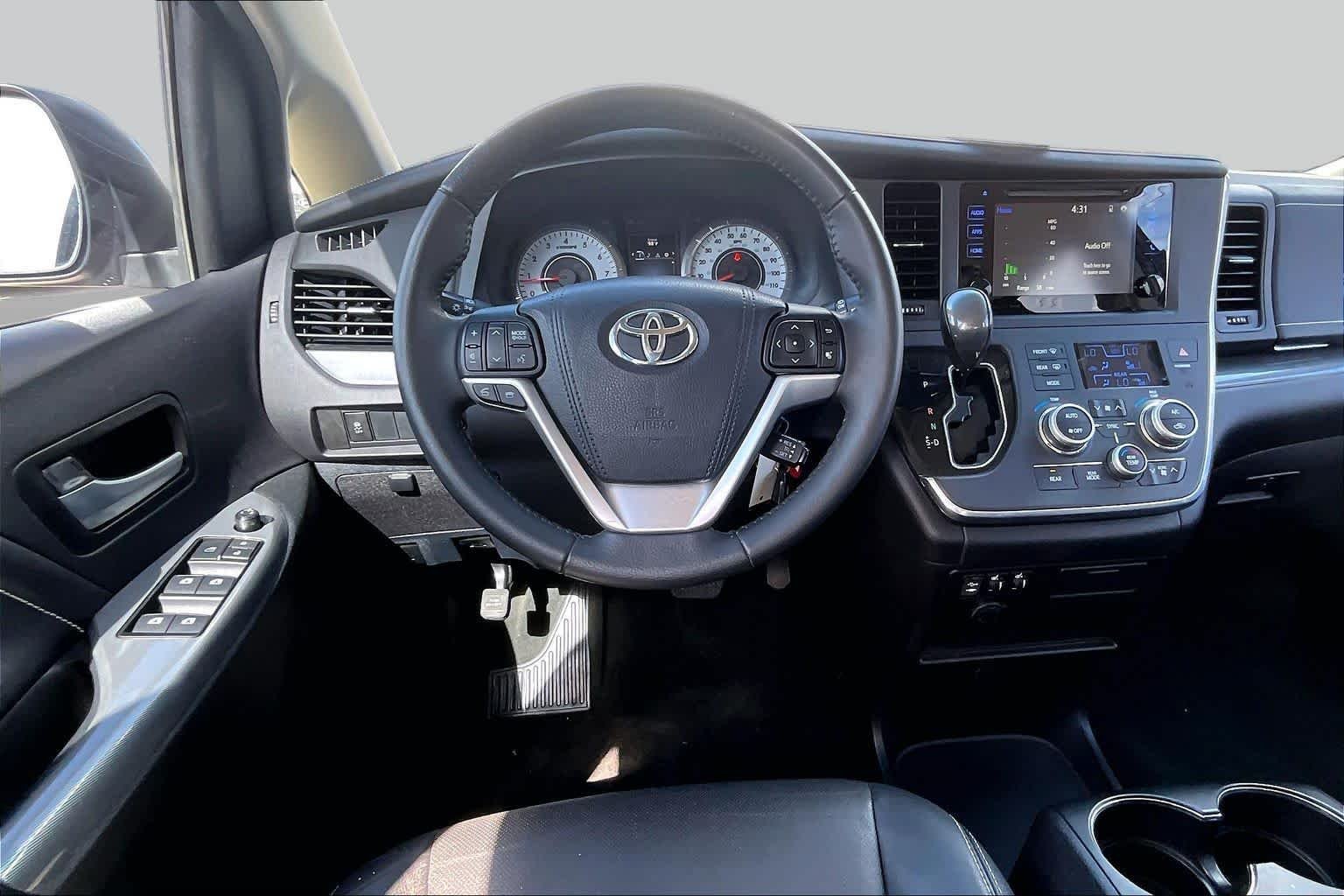 Used 2017 Midnight Black Metallic Toyota SE image 6