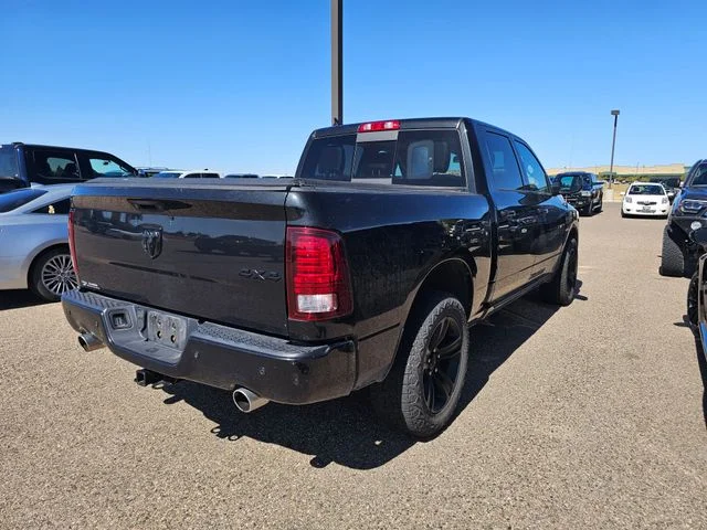 Used 2016 Brilliant Black Crystal Pearlcoat Ram Sport image 7