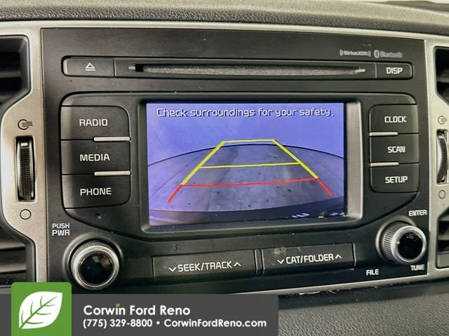 Used 2018 Black Cherry Kia LX image 16