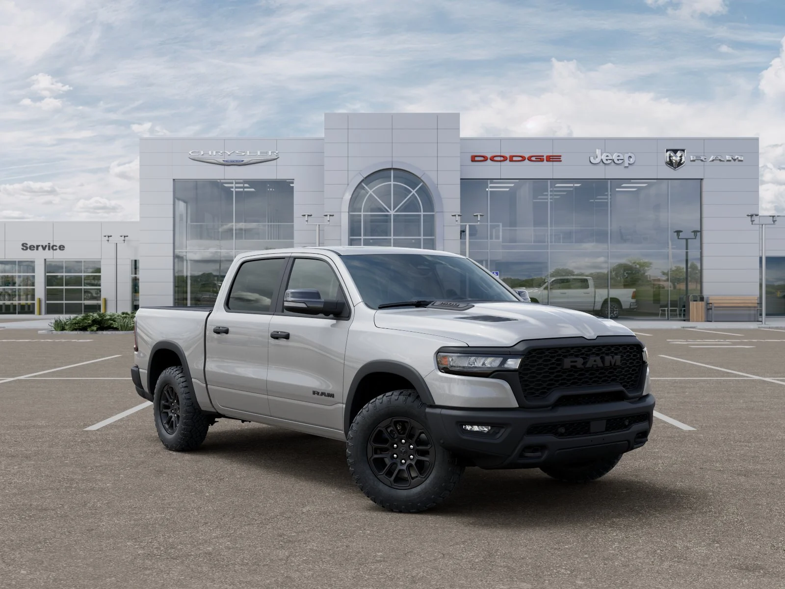 New 2026 Silver Zynith Exterior Paint RAM Rebel image 62