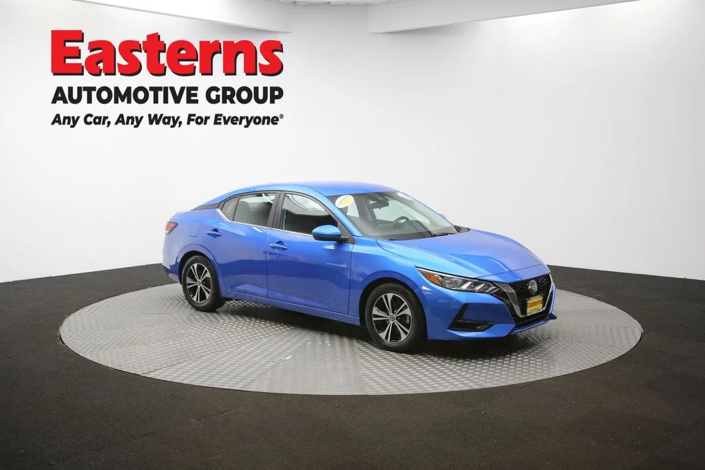 Used 2021 Blue Nissan SV image 45