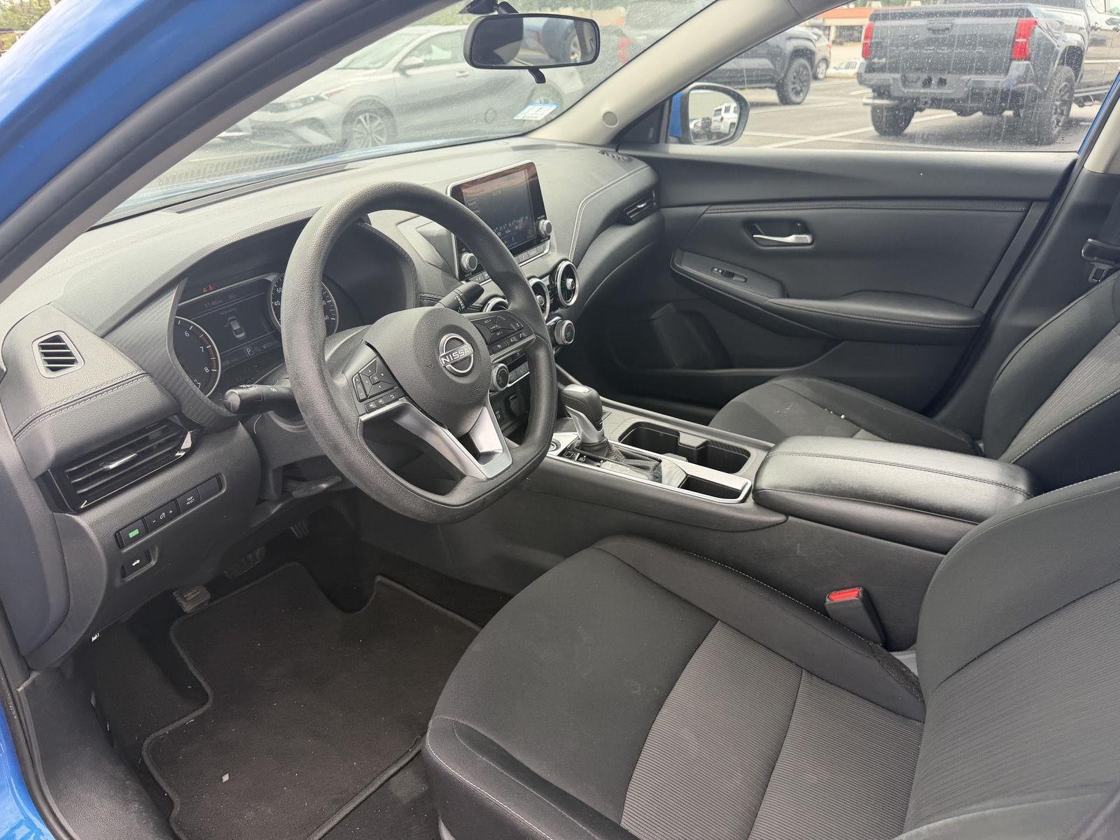 Used 2025 Electric Blue Metallic Nissan SV image 12