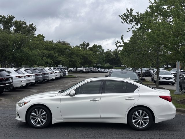 Used 2015 Moonlight White INFINITI AWD/Heated Steering Wheel/Rear Camera image 9