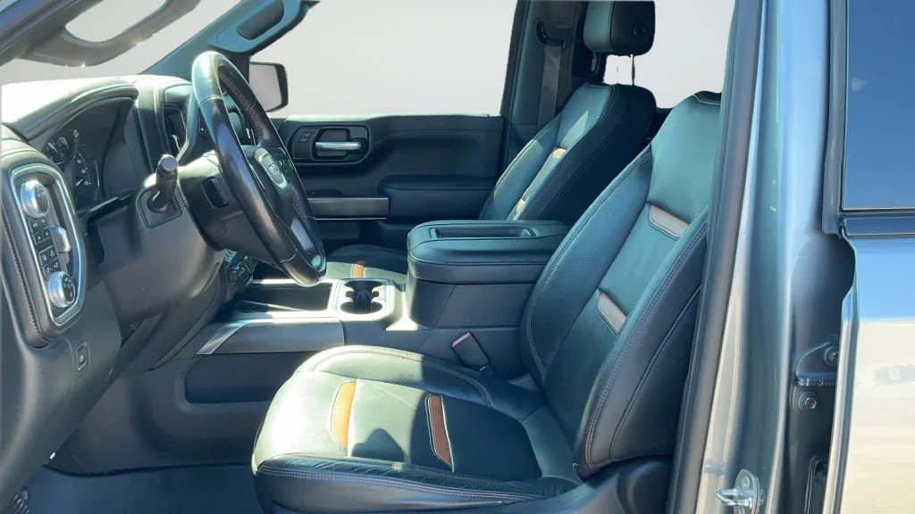 Used 2021 SATIN STEEL METALLIC GMC AT4 image 17