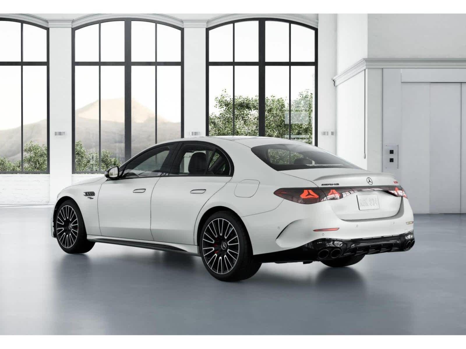 New 2027 MANUFAKTUR Moonlight White Magno Mercedes-Benz AMG® E 53 Hybrid image 28