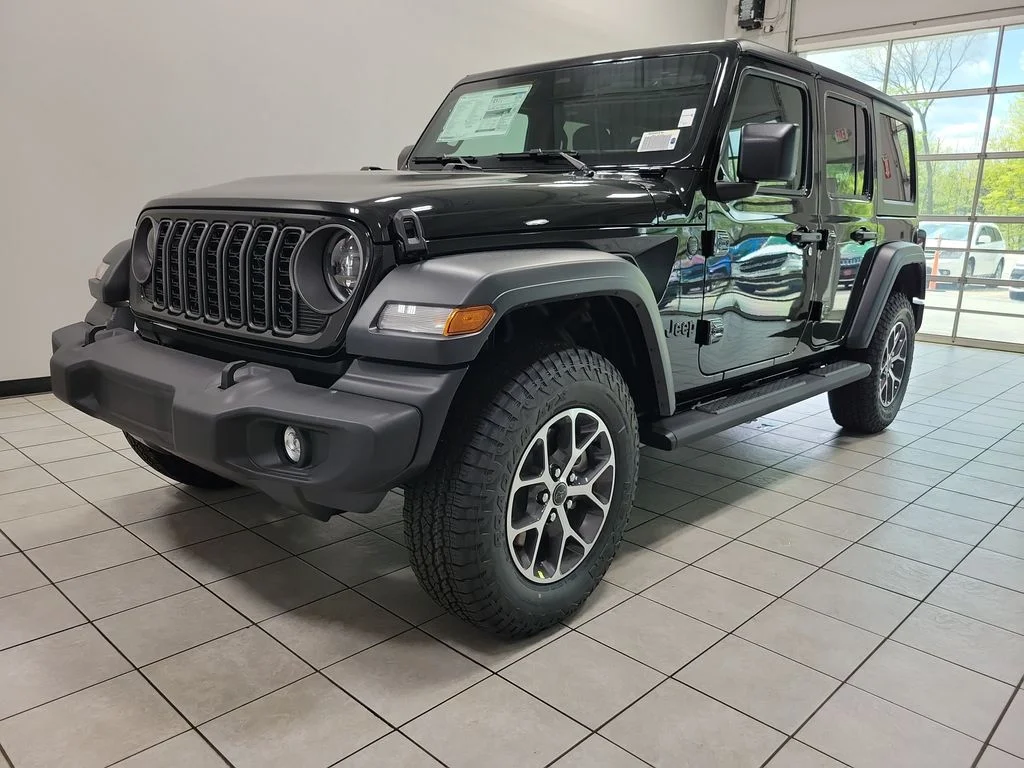 New 2026 Black Clear-Coat Exterior Paint Jeep Sport S image 3