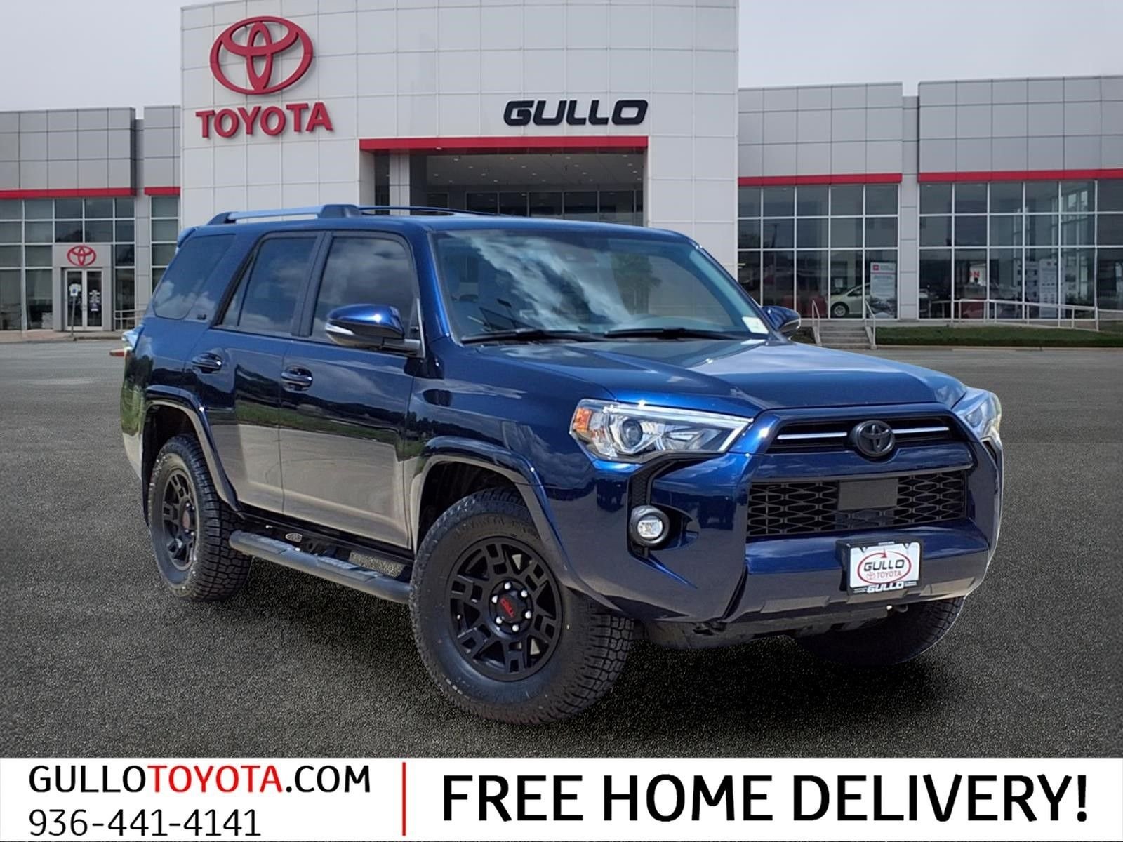 Certified Used 2023 Nautical Blue Metallic Toyota SR5 Premium image 1