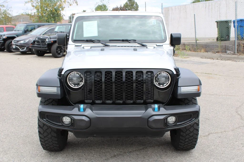 Used 2023 Silver Jeep Willys 4xe image 2