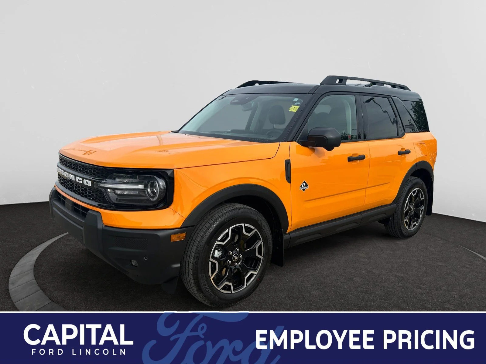 New 2026 Orange Fury Metallic Tri-Coat Ford Outer Banks image 1