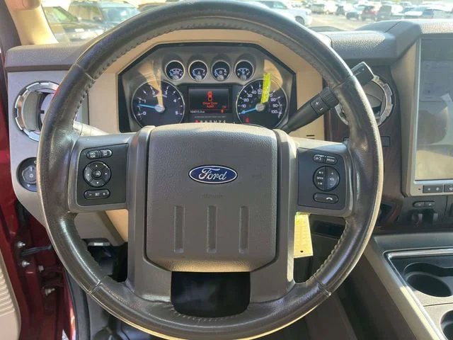 Used 2016 Ruby Red Metallic Tinted Clearcoat Ford Lariat image 24