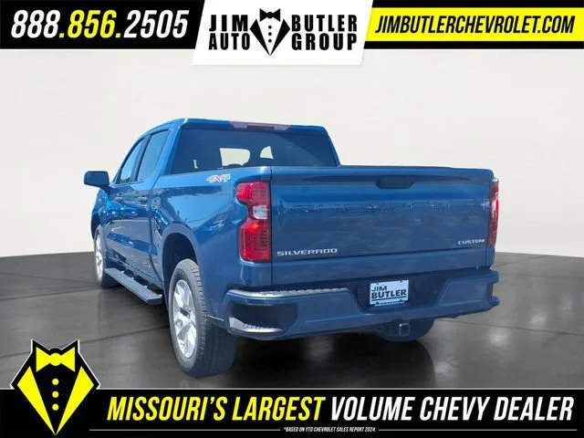 Used 2024 Lakeshore Blue Metallic Chevrolet Custom image 3