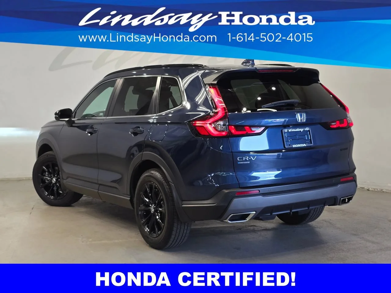 Certified Used 2025 Canyon River Blue Metallic Honda Sport-L image 30