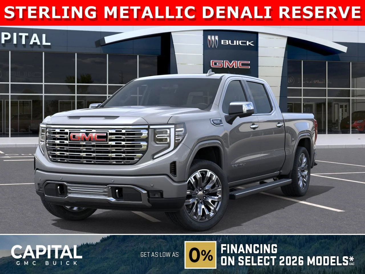 New 2026 STERLING METALLIC GMC Denali image 1
