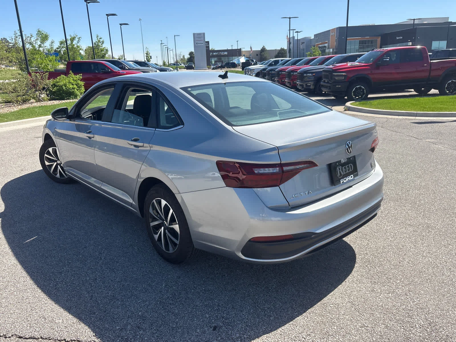 Used 2024 SILVER Volkswagen S image 7