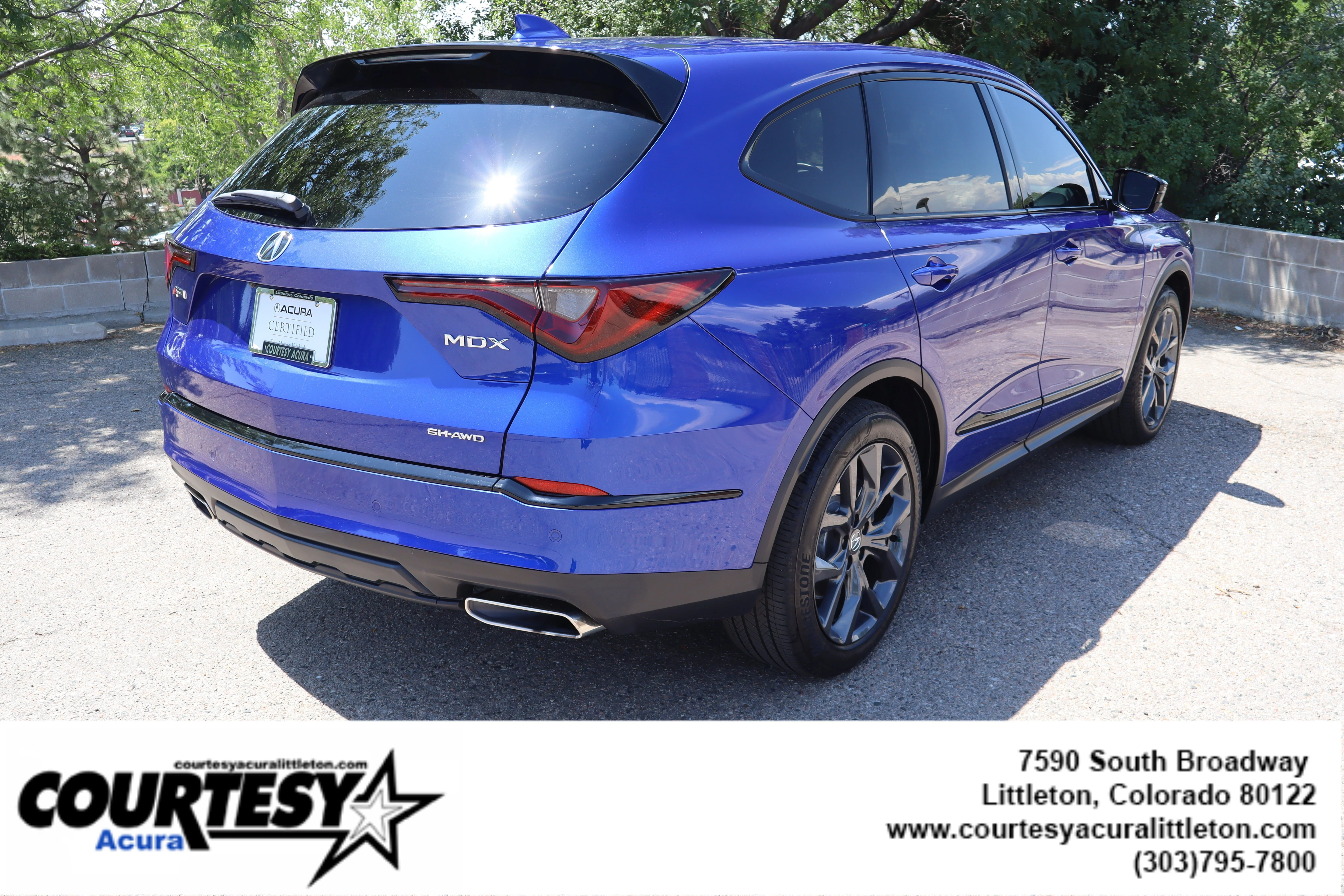 Certified Used 2024 Apex Blue Pearl Acura SH-AWD A-SPEC image 7
