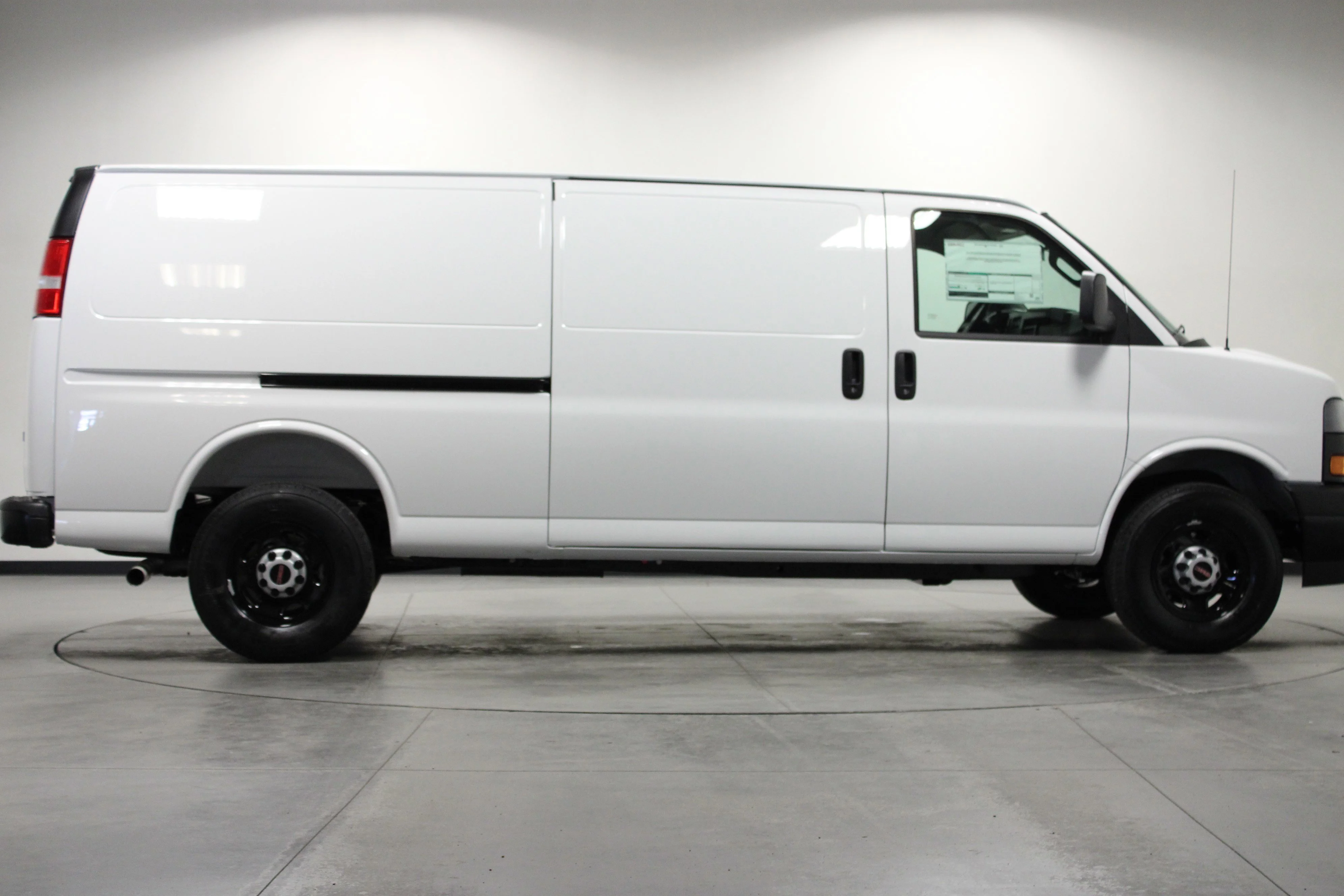 New 2026 Summit White GMC Work Van image 3