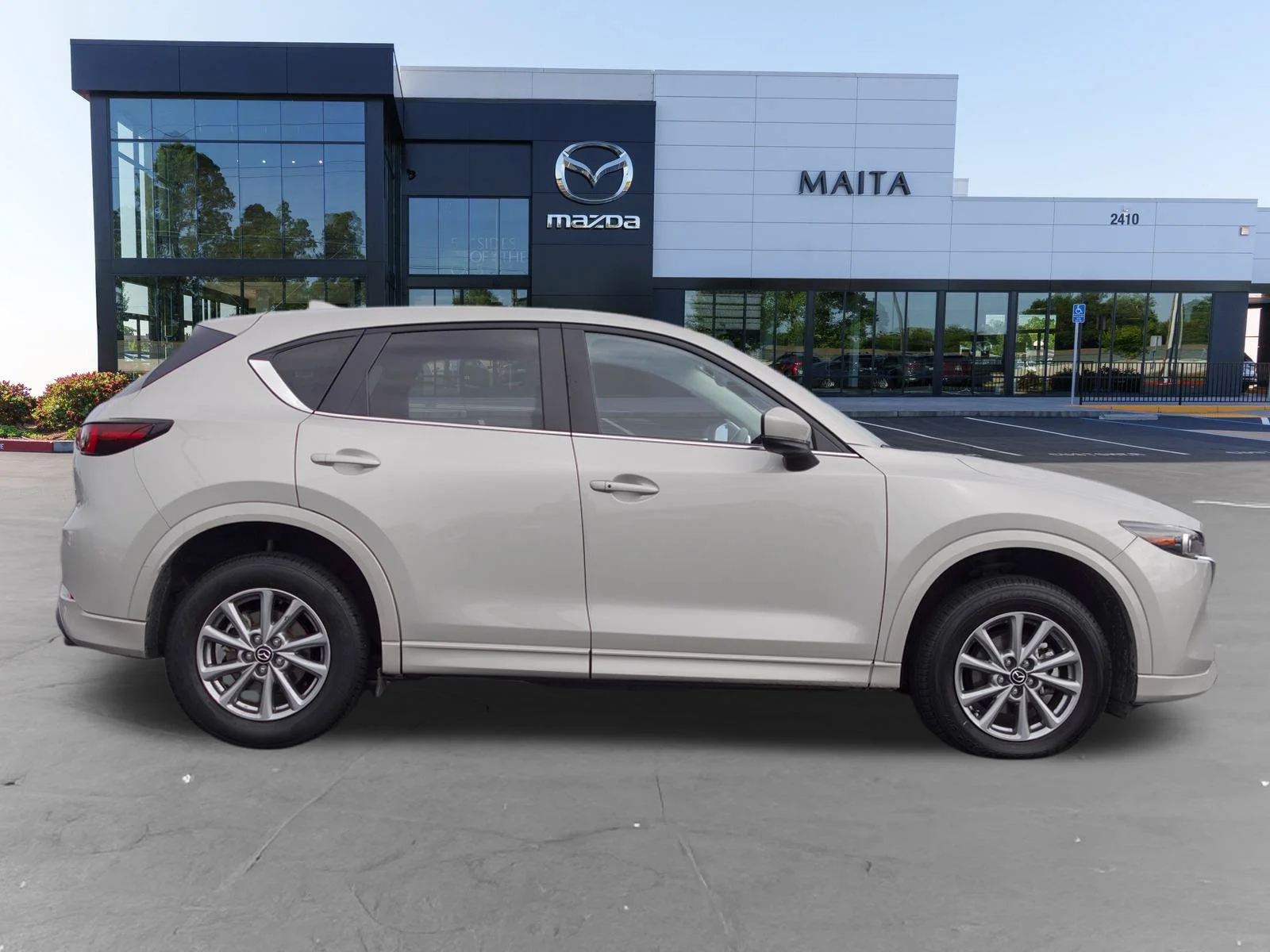 Certified Used 2025 Platinum Quartz Metallic Mazda 2.5 S Preferred Package image 2