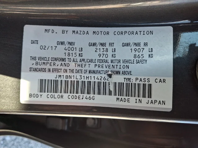 Used 2017 Gray Mazda Touring 2.5 image 26