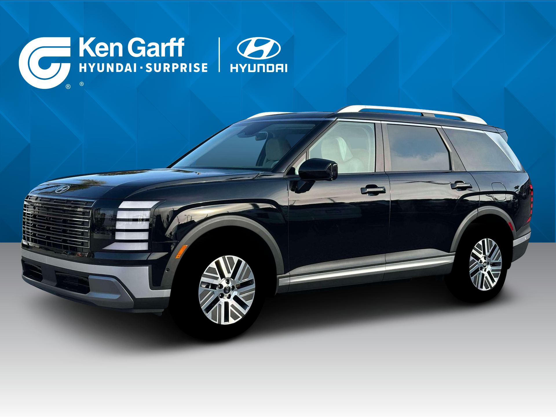 New 2026 Abyss Black Pearl Hyundai Blue SEL Premium 8P image 2