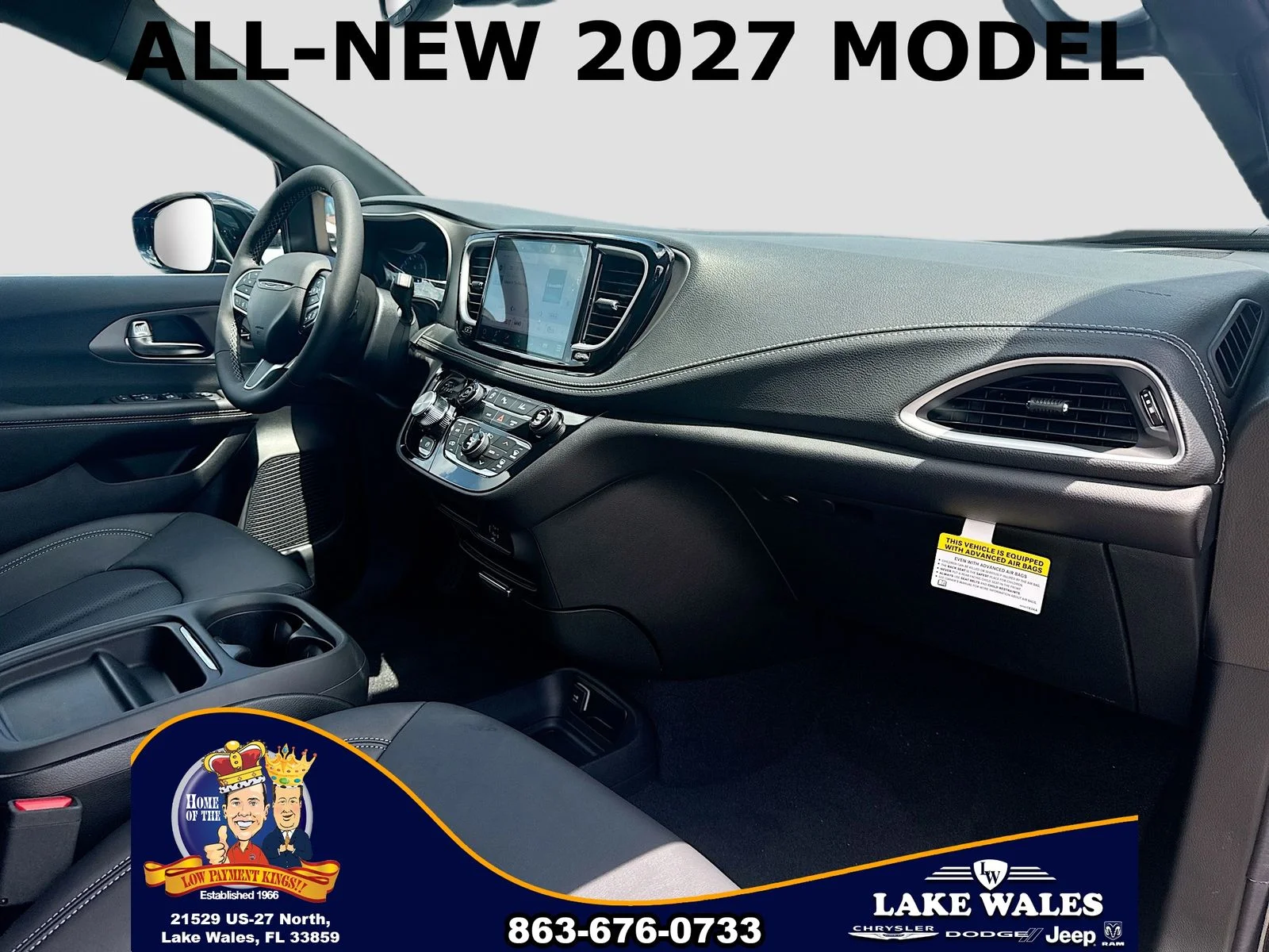 New 2027 Diamond Black Crystal Pearl-Coat Exterior Paint Chrysler  image 29