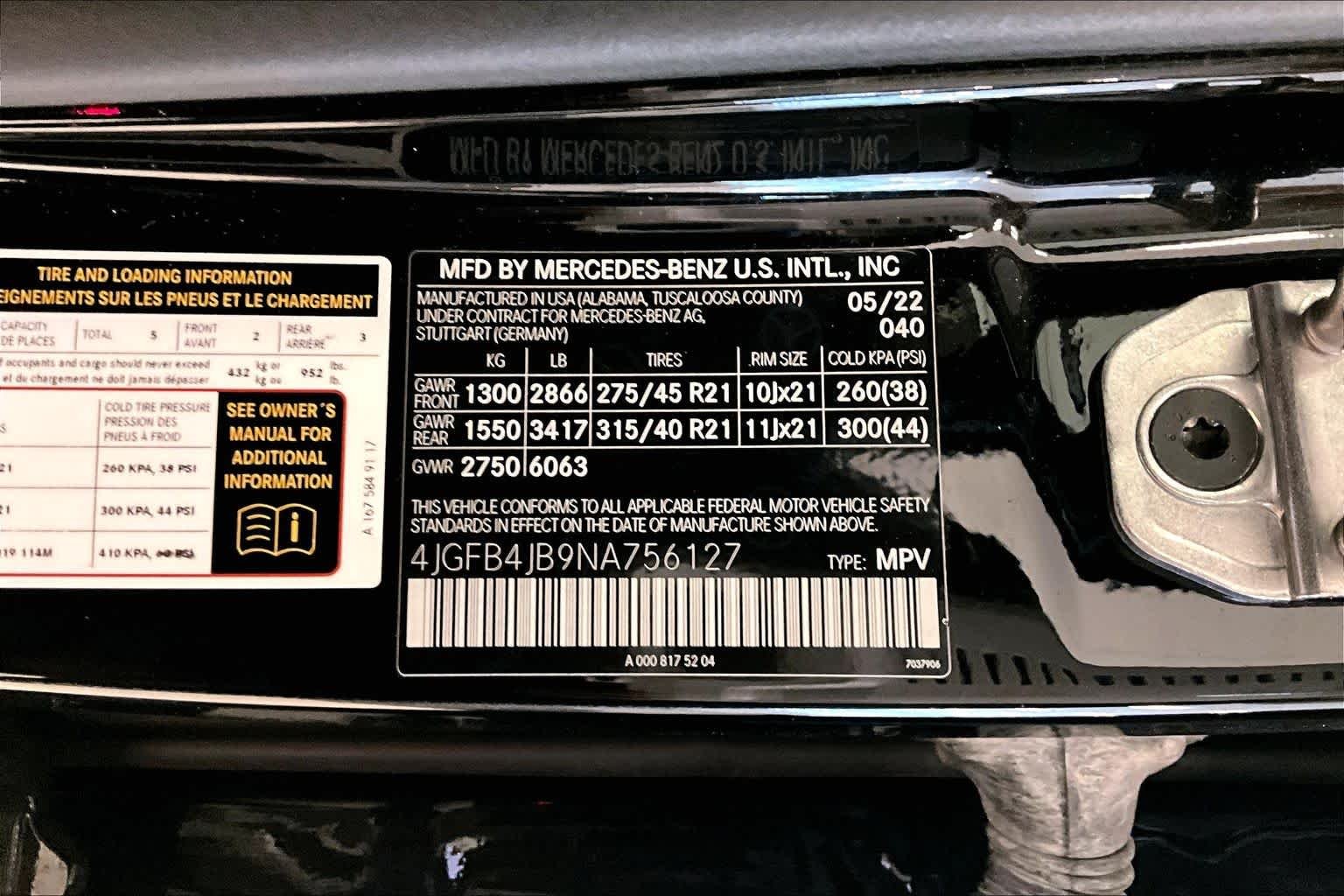Used 2022 Obsidian Black Metallic Mercedes-Benz GLE 350 image 28