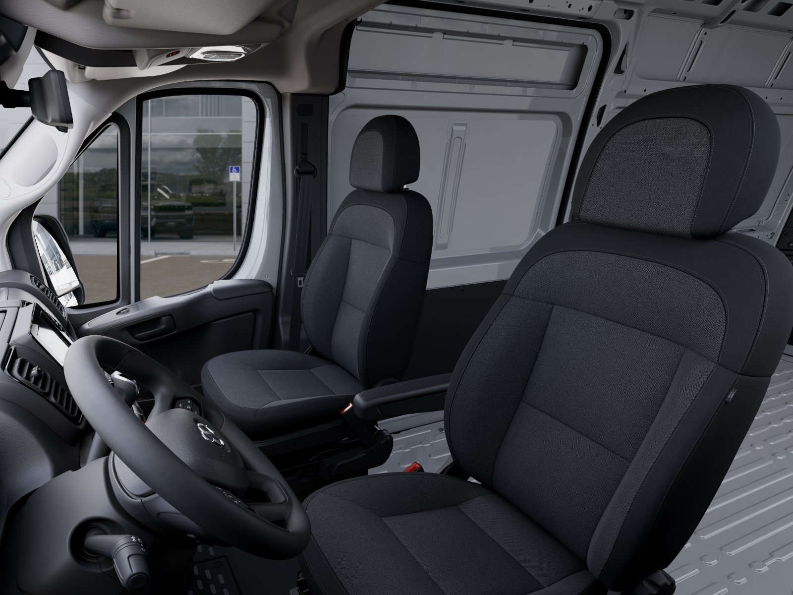 New 2026 Bright White Clearcoat RAM High Roof image 23