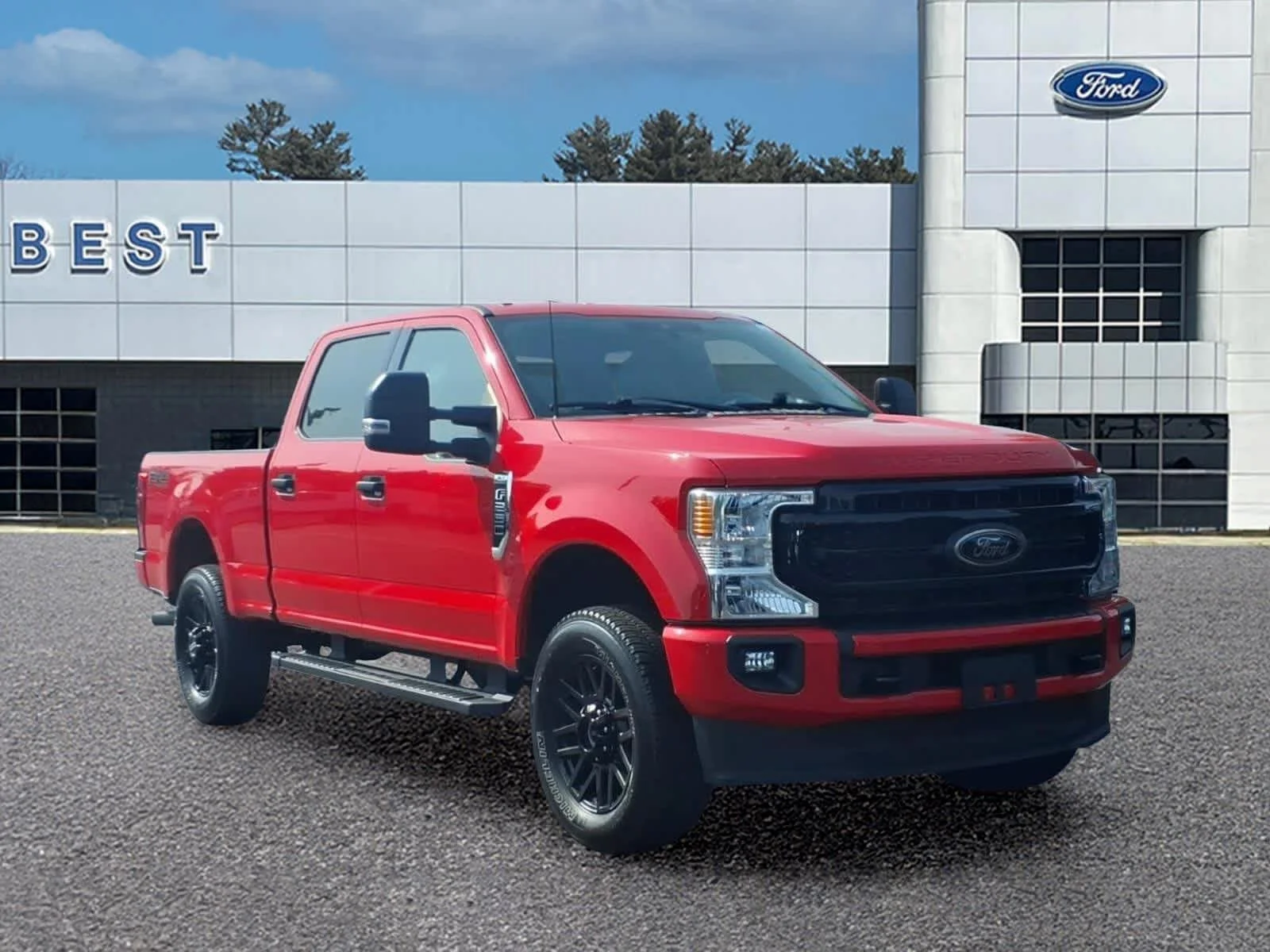 Used 2022 Race Red Ford XLT image 9