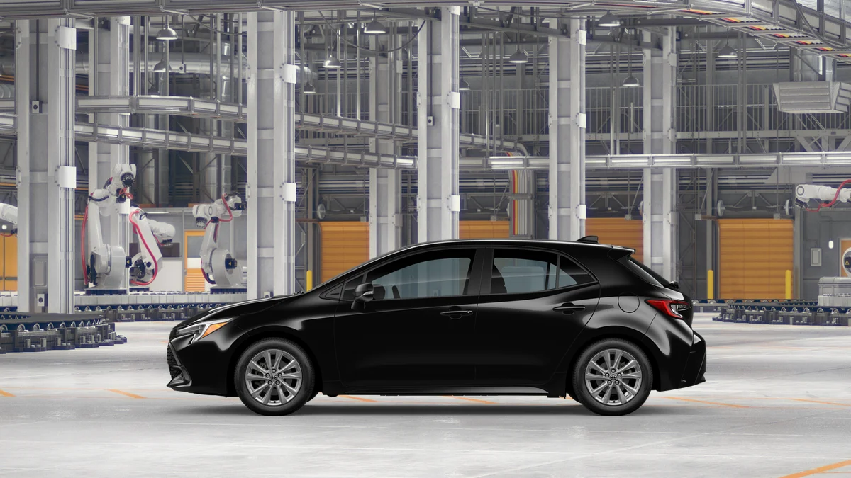 New 2026 Midnight Black Metallic Toyota SE image 4