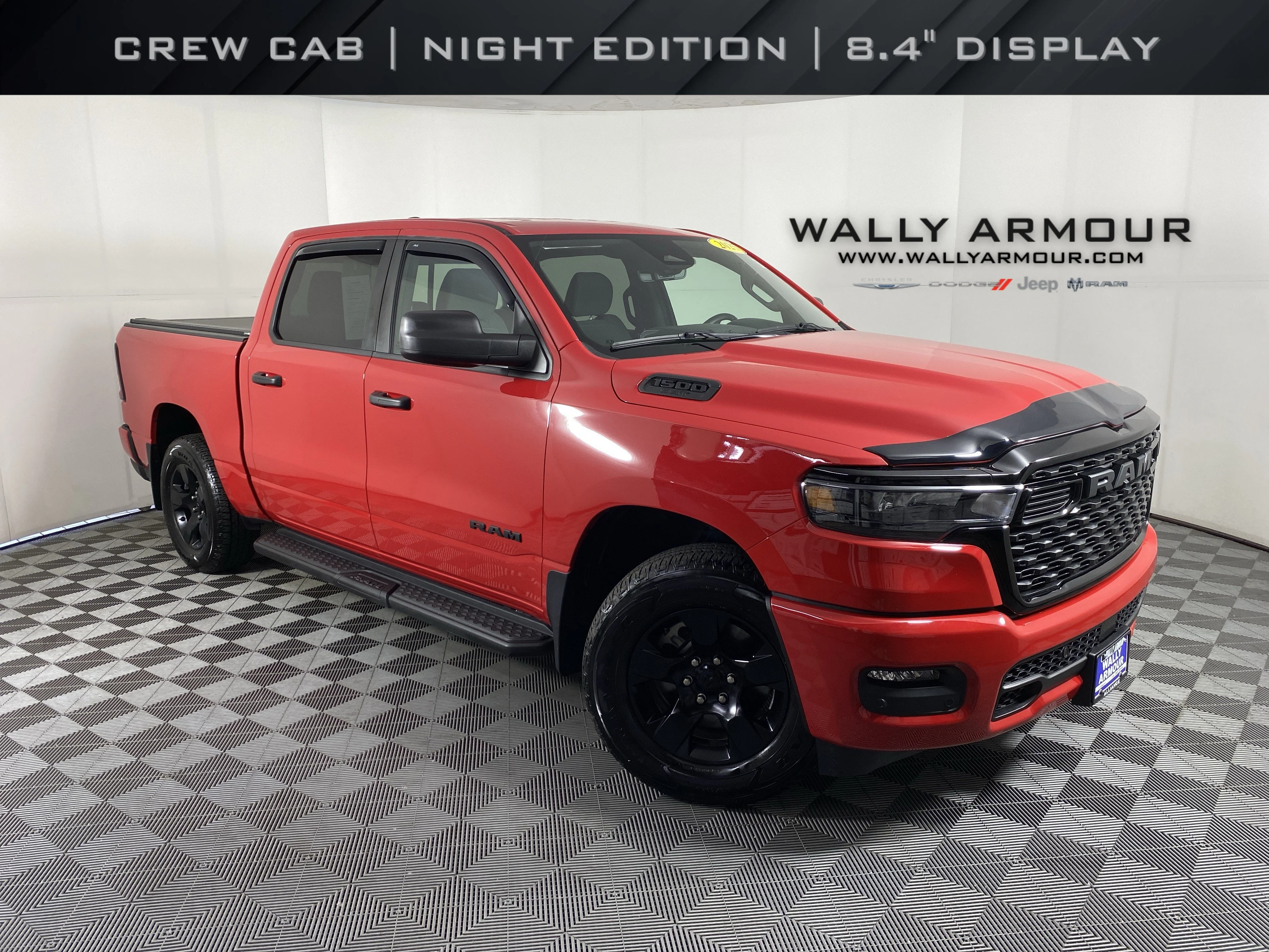 Used 2025 Flame Red Clearcoat Ram Tradesman image 1