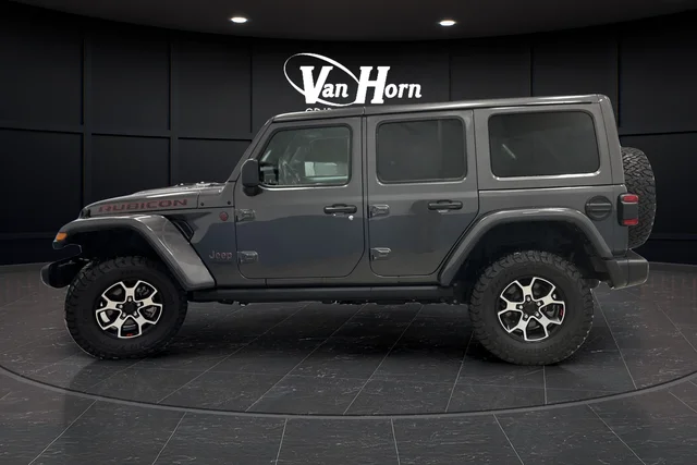 Used 2021 Crystal Metallic Jeep Unlimited Rubicon image 12
