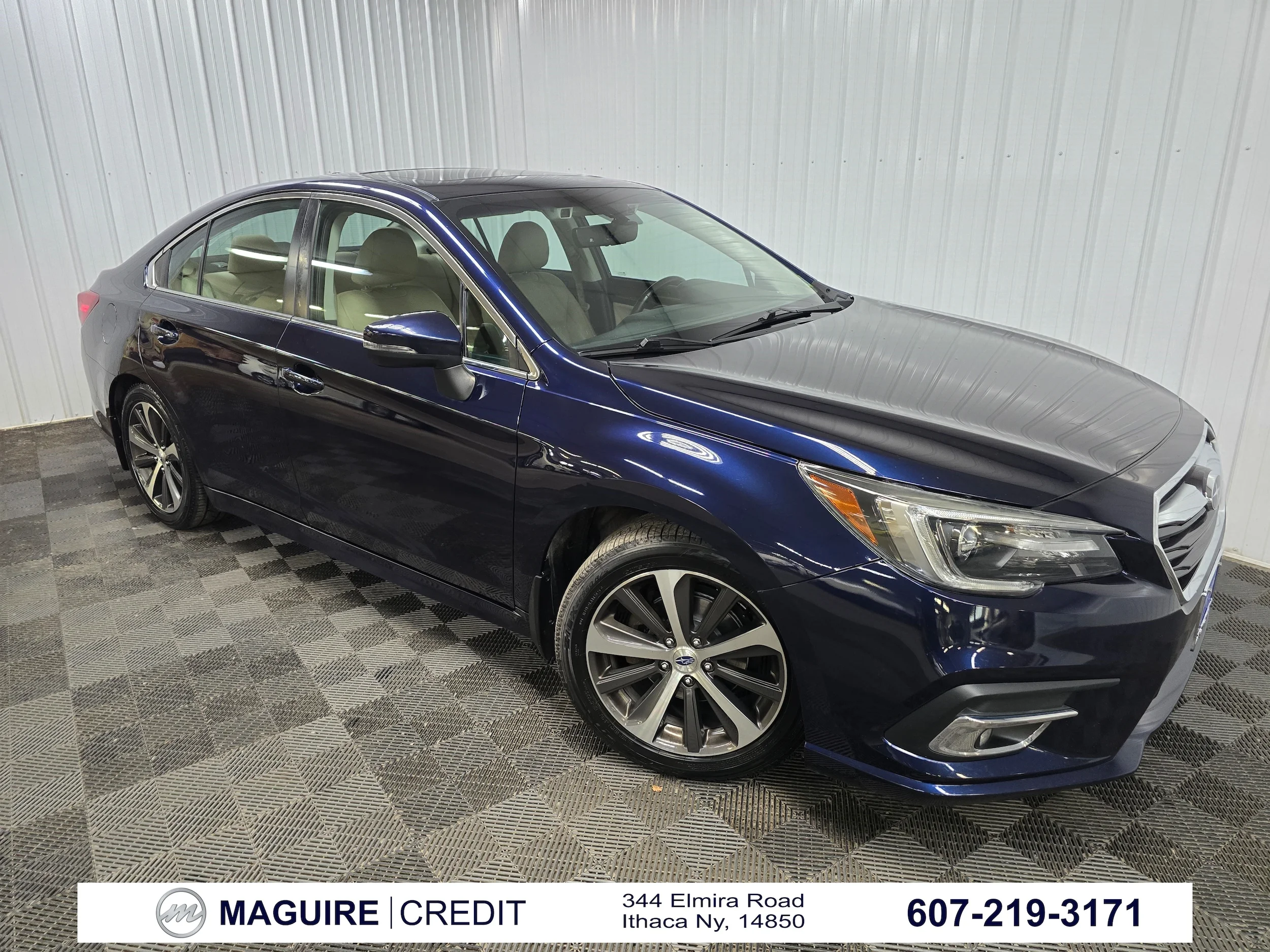 Used 2018 Dark Blue Pearl Subaru 2.5i Limited image 1