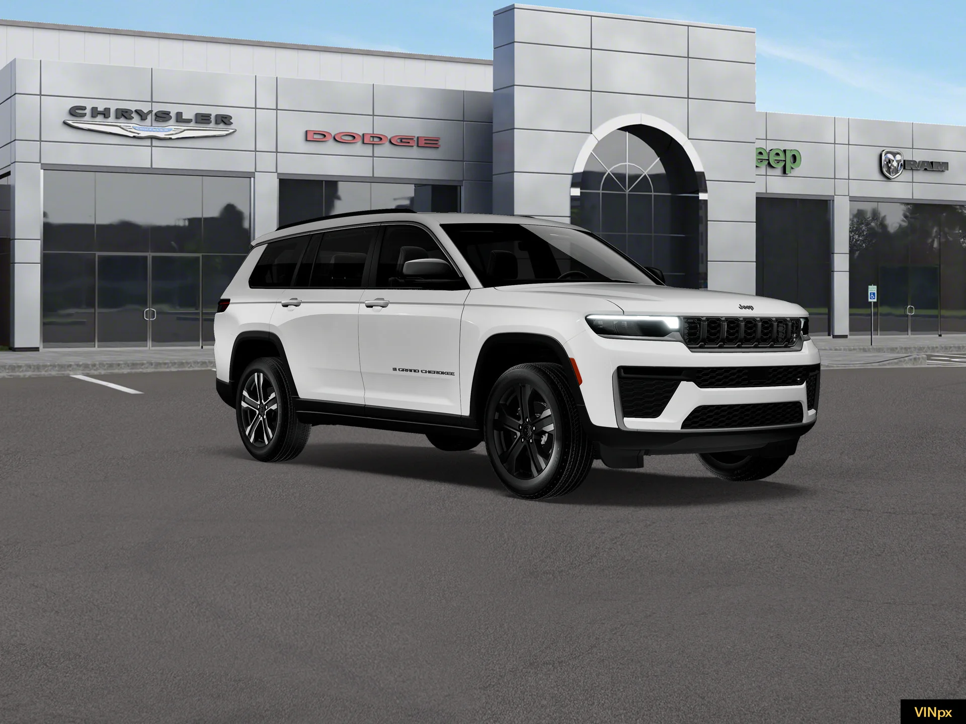 New 2027 Bright White Clearcoat Jeep Limited image 11