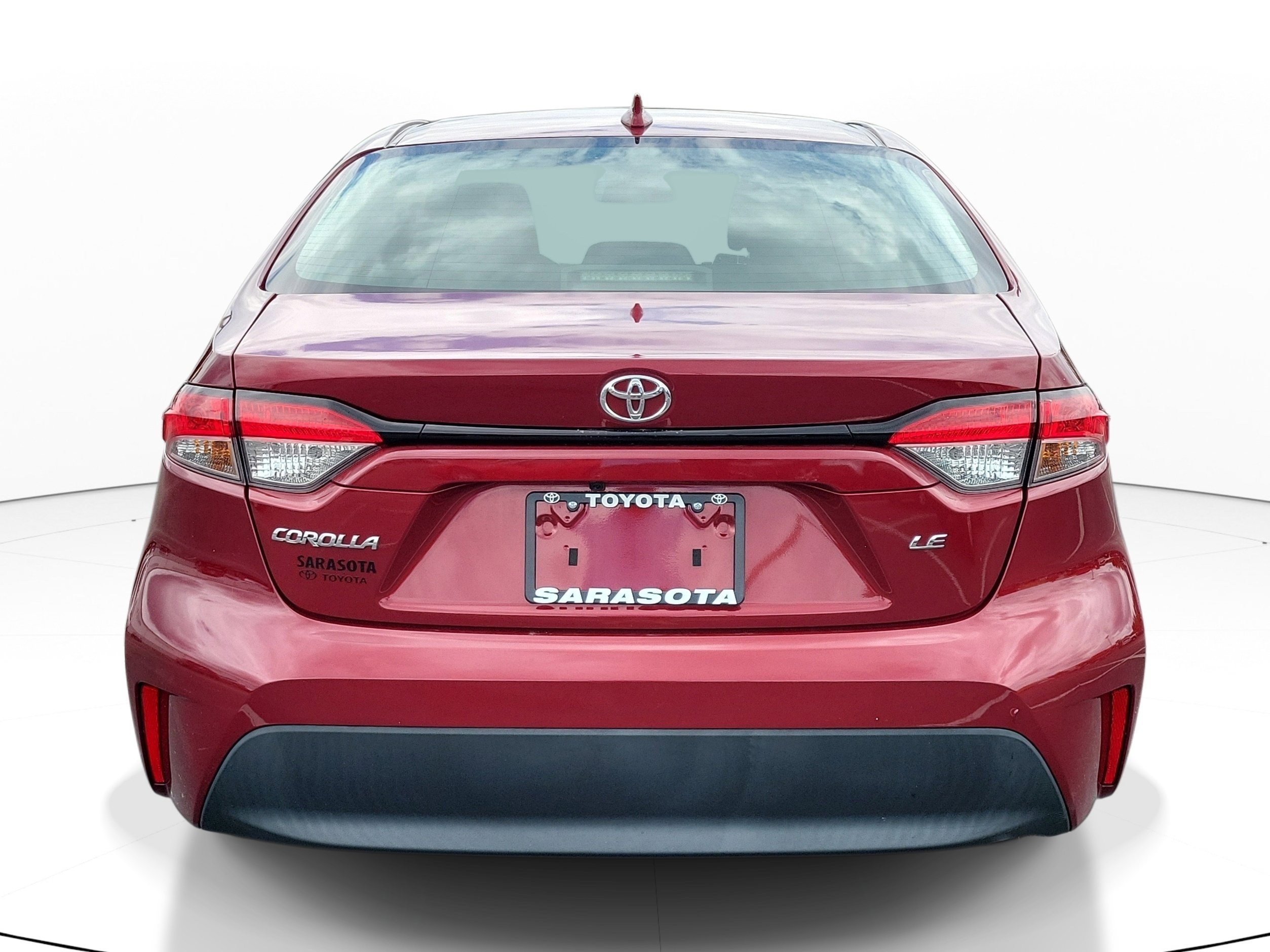 Used 2024 Ruby Flare Pearl Toyota LE image 4