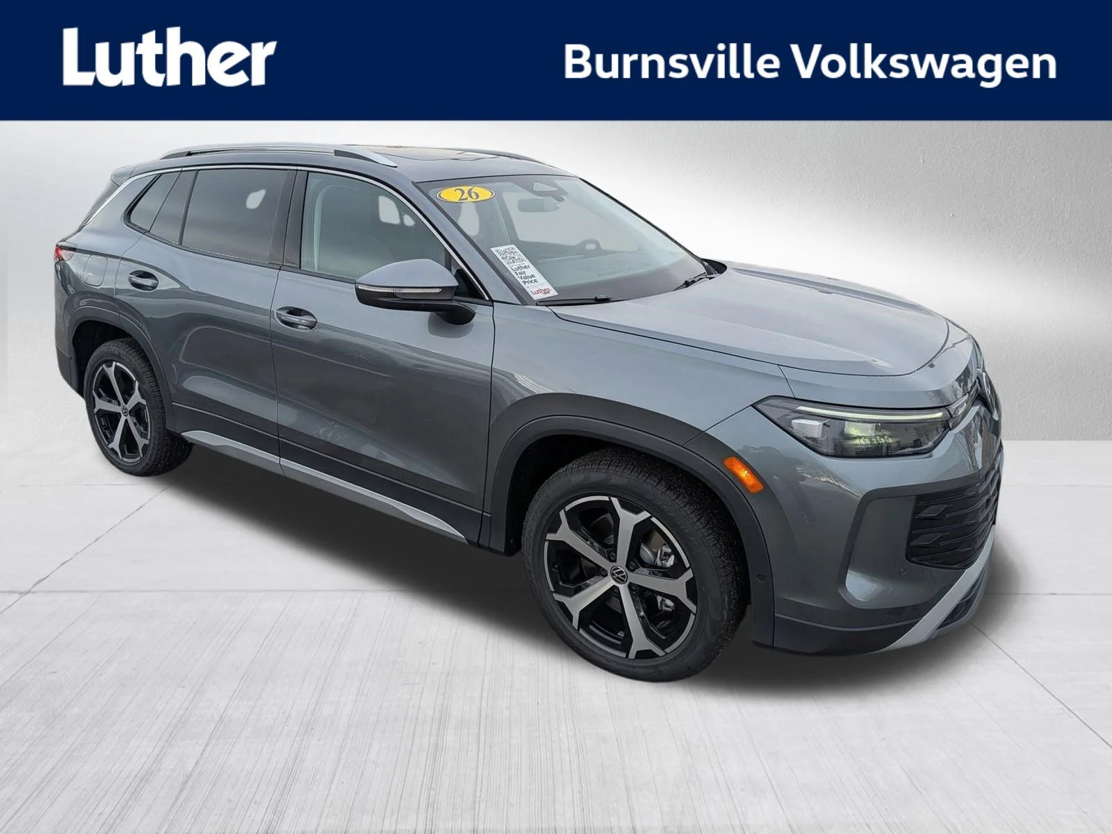 New 2026 Platinum Gray Metallic Volkswagen SE image 1