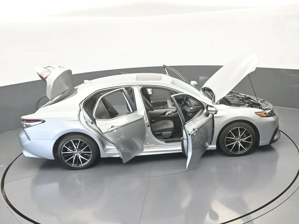 Used 2024 Celestial Silver Metallic Toyota SE image 63
